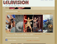 Tablet Screenshot of lelavision.com
